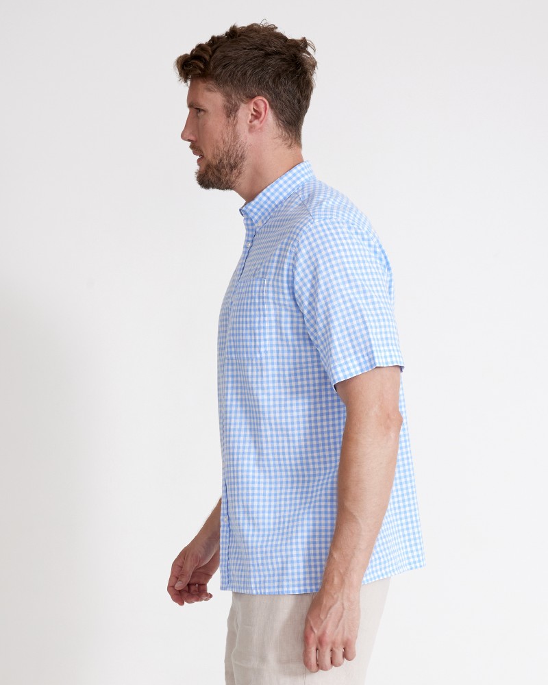Ulf Shirt Ulf Shirt Light Blue/White