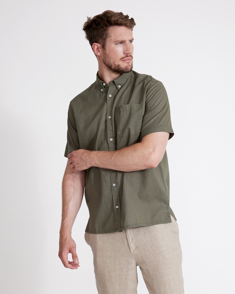 Ulf Shirt Dusty Olive