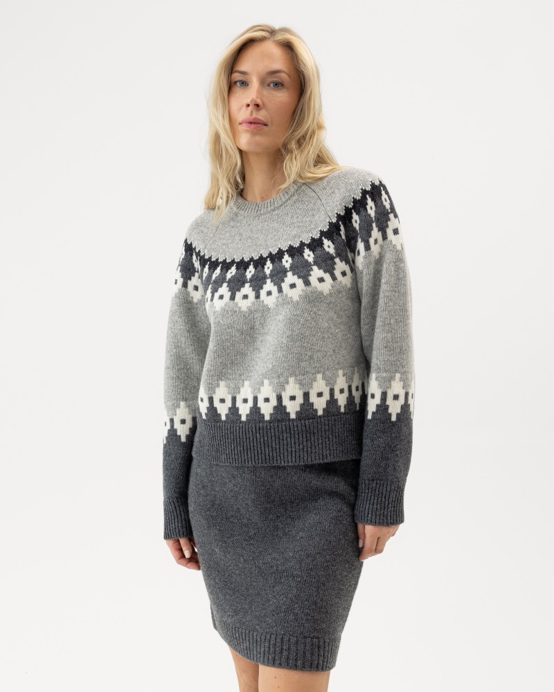 Vigdis Crew Vigdis Crew Grey Mel. (multi color)