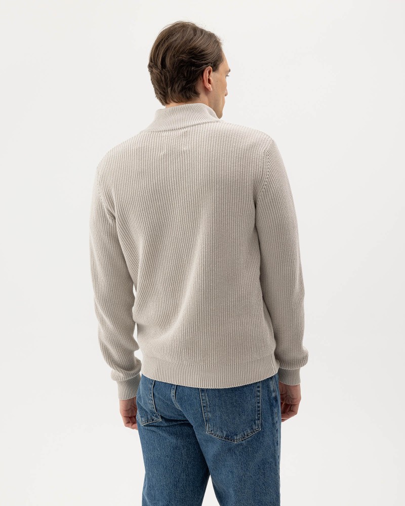 Vincent T-neck Marble Grey