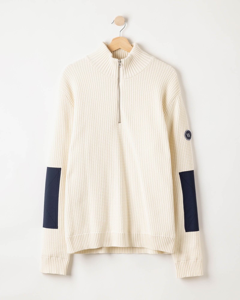 Wilgot T-neck WP Off White/Navy
