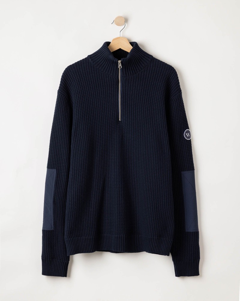 Wilgot T-neck WP Navy