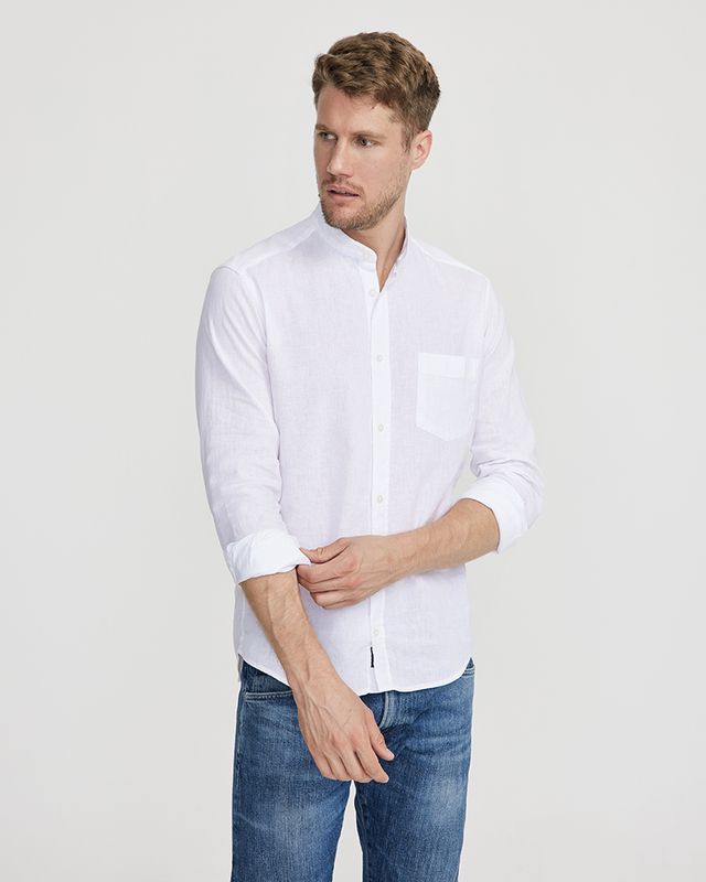 Dag Collarless Shirt