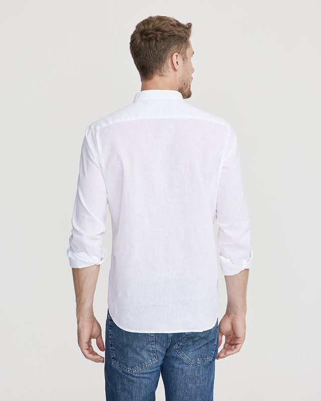 Dag Collarless Shirt