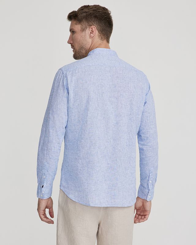 Dag Collarless Shirt