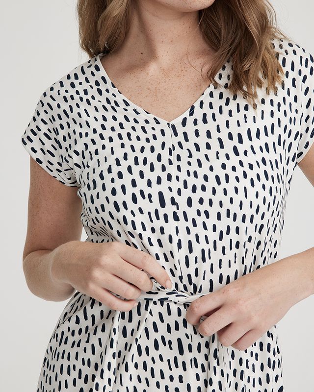 Diana V-neck Dress