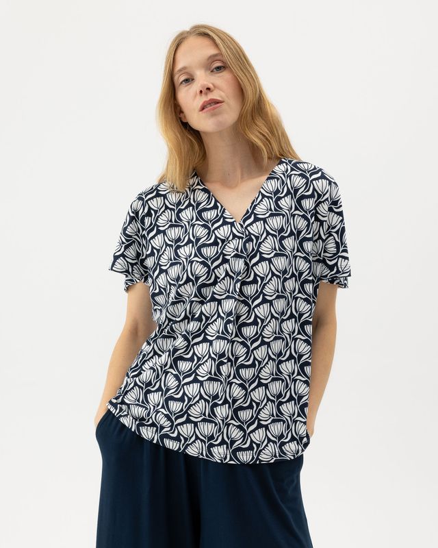 Ellen V-neck Top