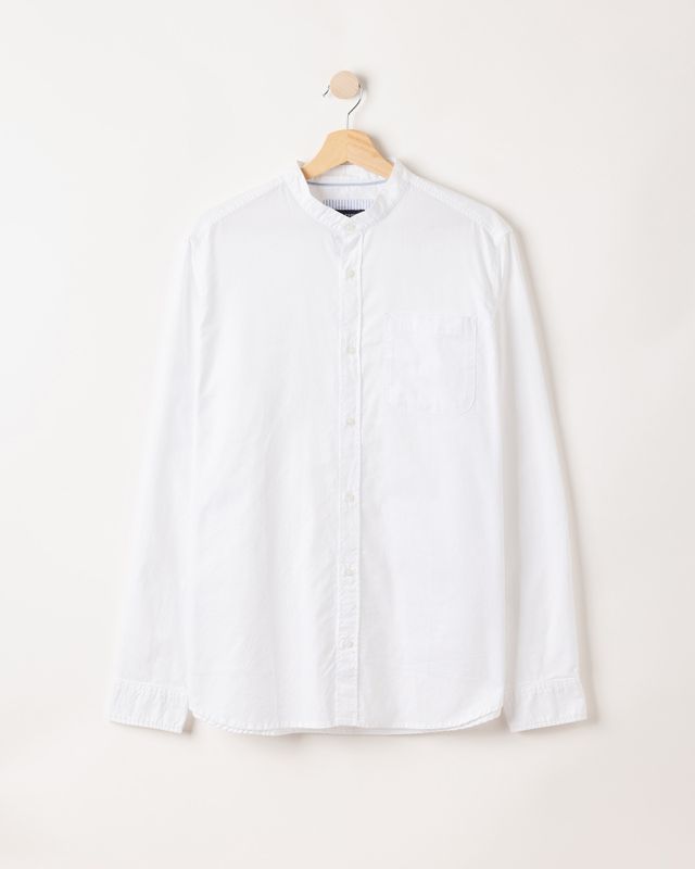 Jan Collarless Shirt