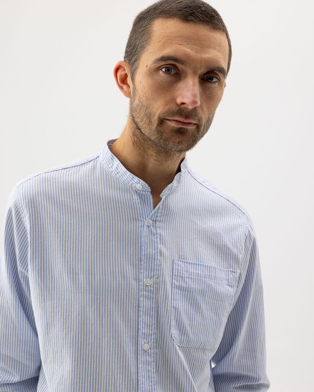 Jan Collarless Shirt
