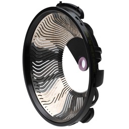 Lamella tensioner 135mm soft, Z-rot.including nose piece -