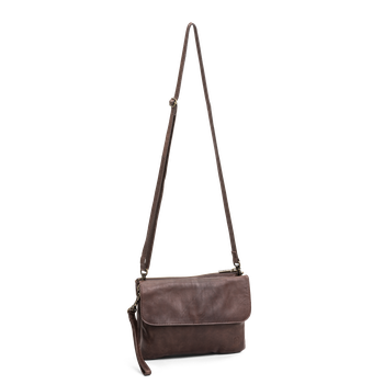 Amsterdam clutch/axelväska Mocca