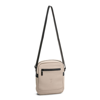 Axelväska i crossover-modell Beige