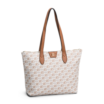 Axelväska i kassemodell Axelväska i kassemodell Beige