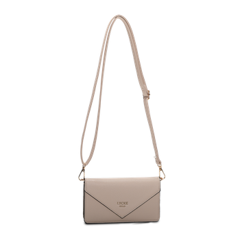Axelväska i crossovermodell Beige