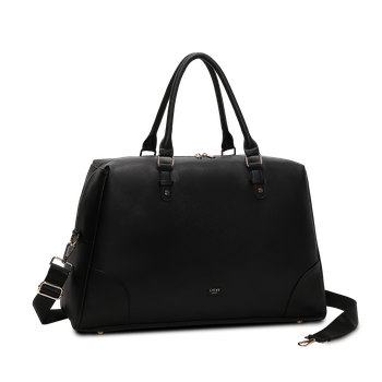Saga weekendbag Black/black