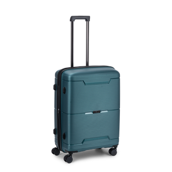 Bergen expanderbar resväska Medium, 4 hjul, 67 cm, 79L Grön