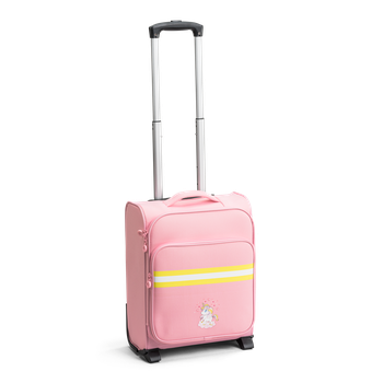 Barnresväska med två hjul Rosa