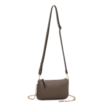 Clutch i crossovermodell Taupe