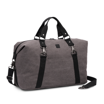 Weekendbag canvas Grå