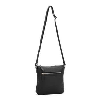 Crossbody väska Small i skinn Svart