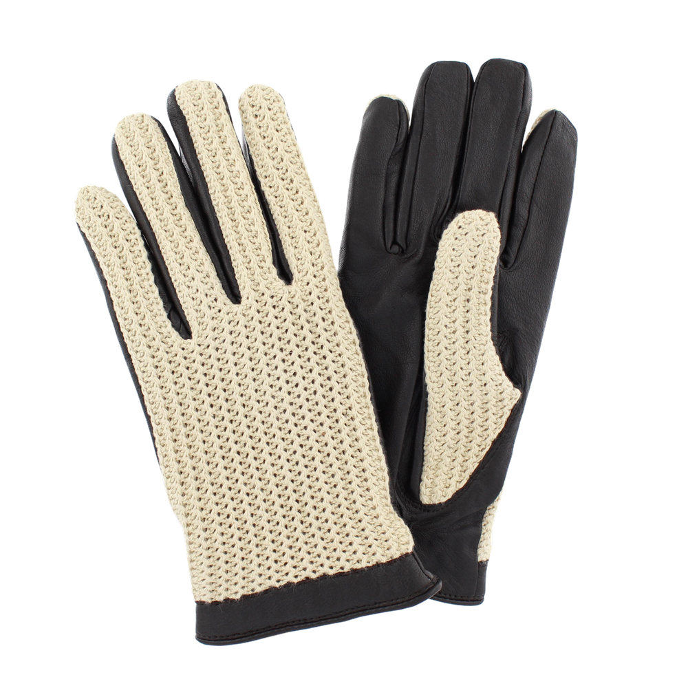 Herrhandskar Crochet/Lammnappa