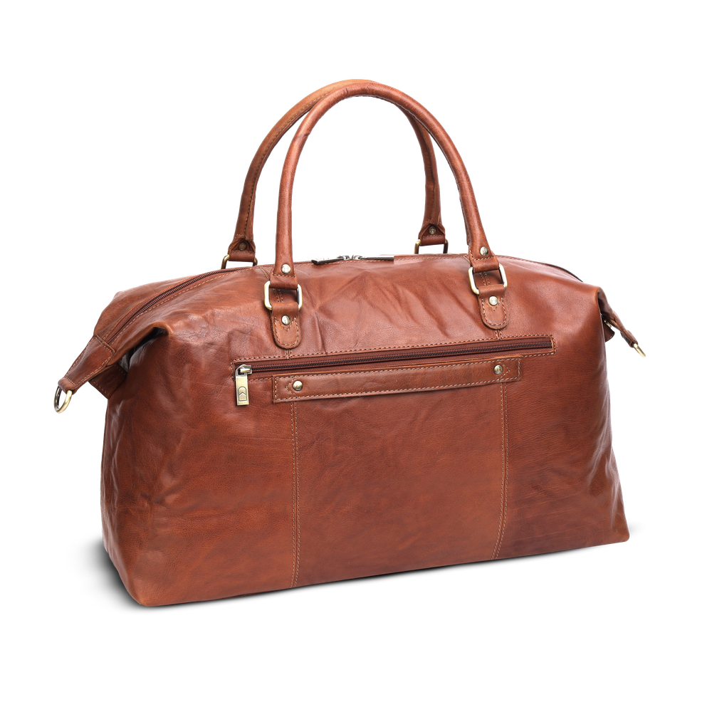 Weekendbag skinn medium