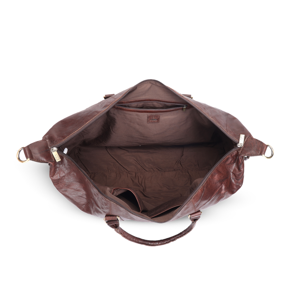 Weekend bag XL i skinn