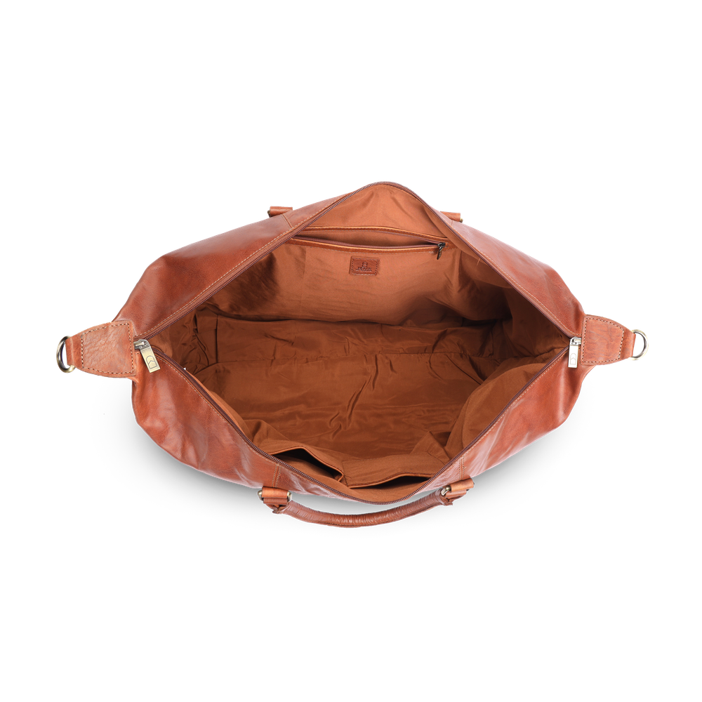 Weekend bag XL i skinn