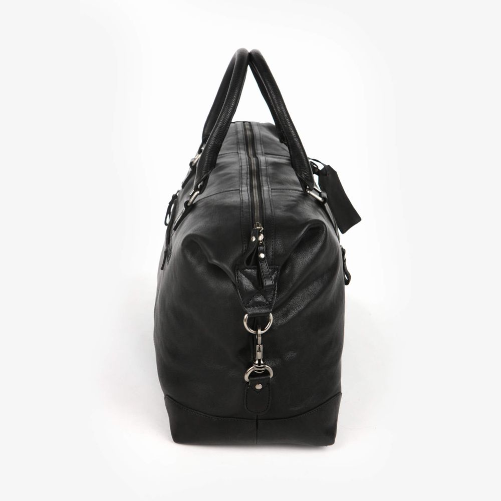Weekend bag i skinn