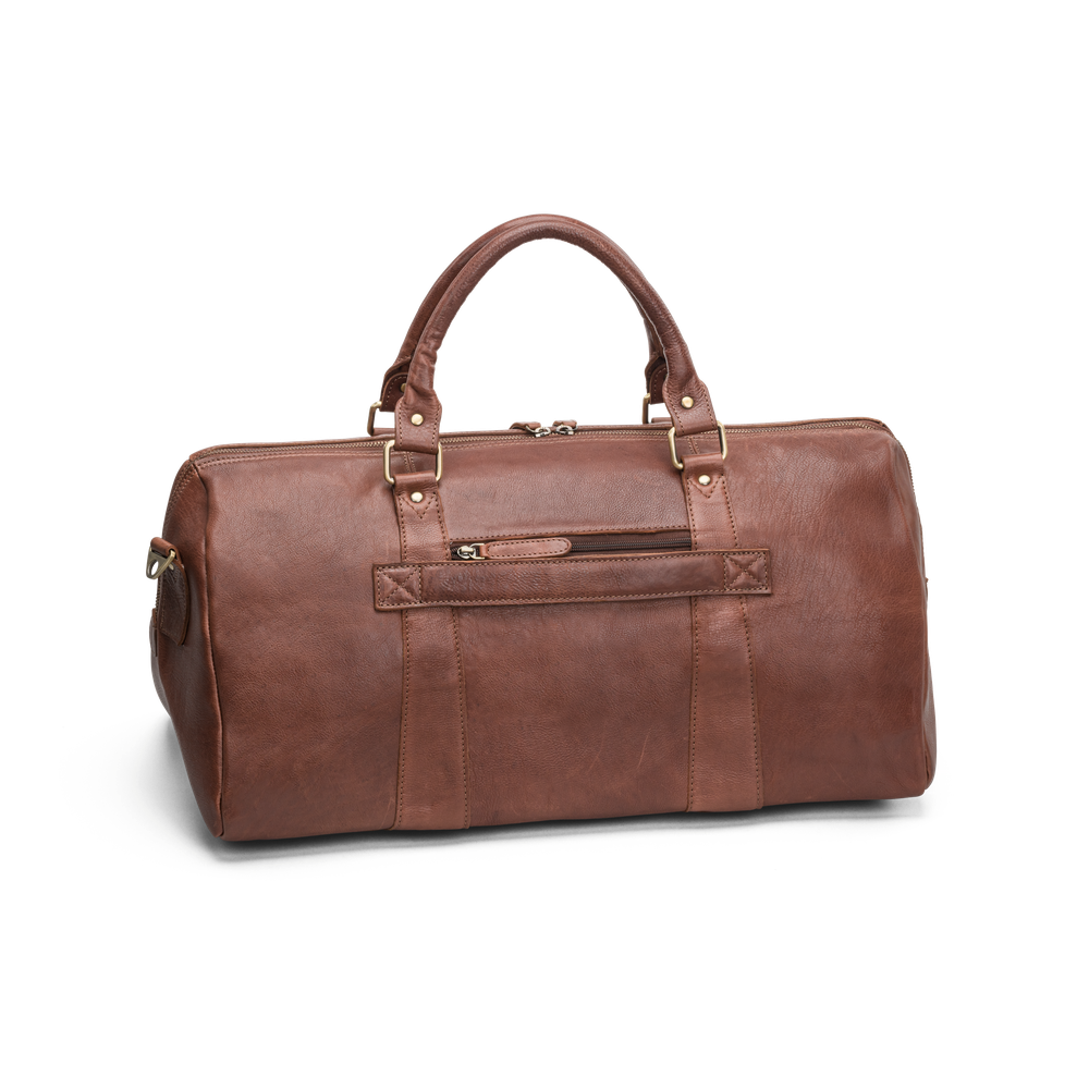 Weekend bag i skinn