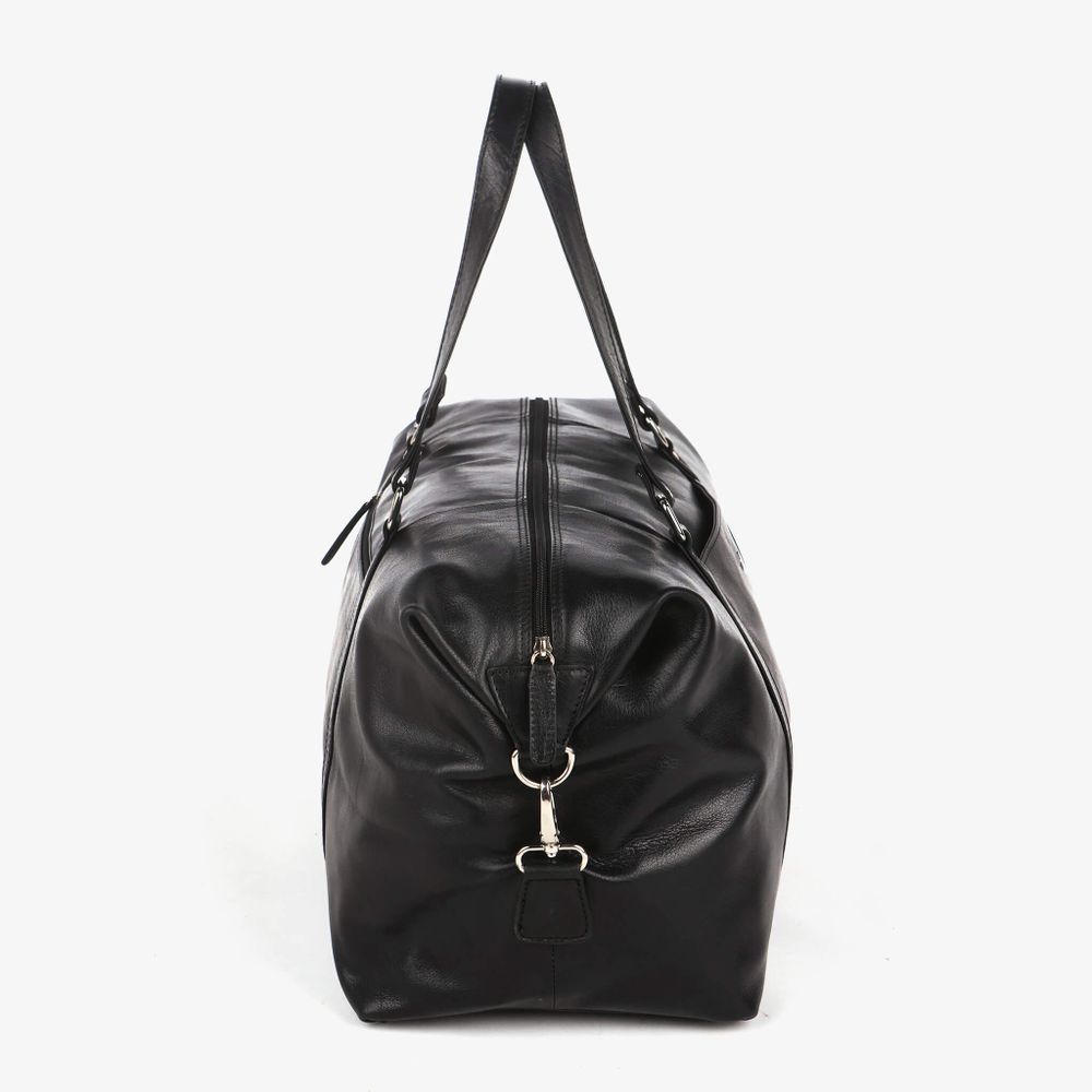 Weekend bag i skinn