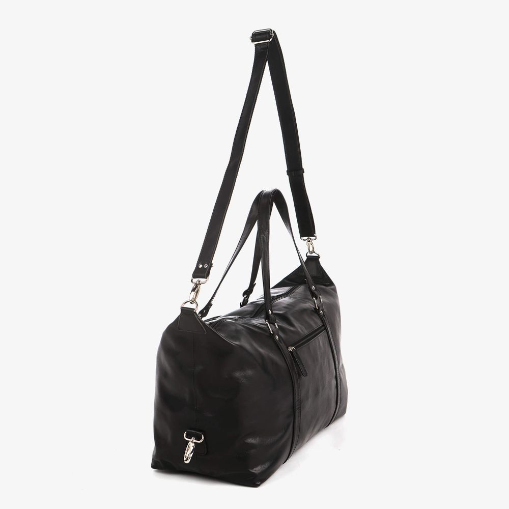 Weekend bag i skinn