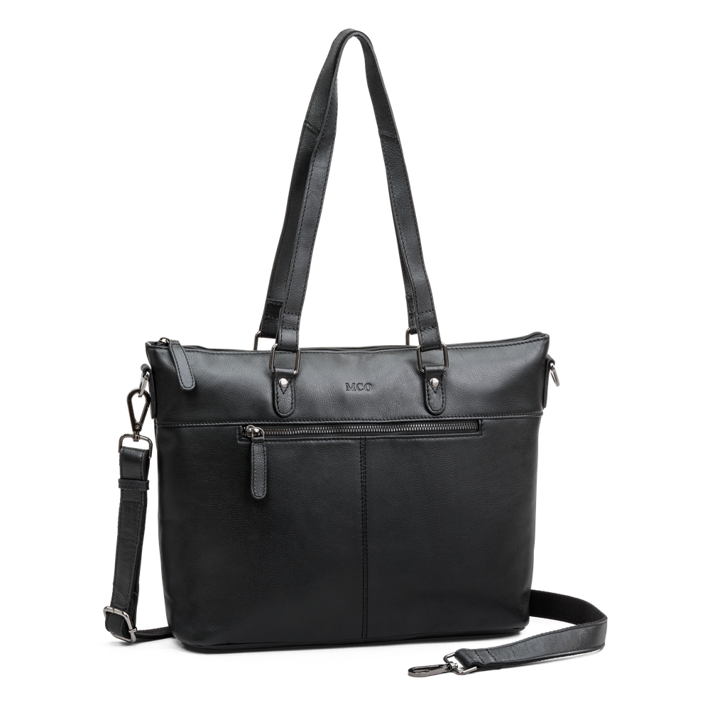 Tote bag i skinn