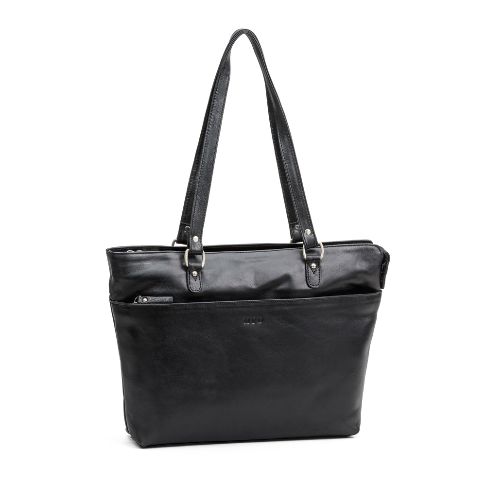 City tote i skinn