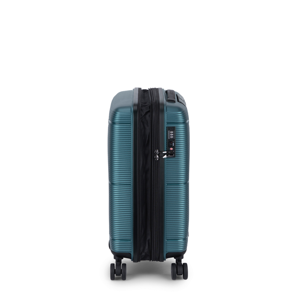 Bergen expanderbar kabinväska, 4 hjul, 55 cm, 43L