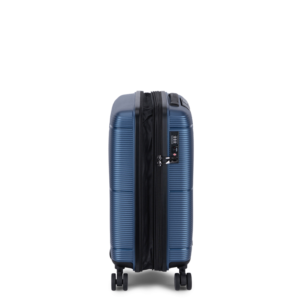 Bergen expanderbar kabinväska, 4 hjul, 55 cm, 43L