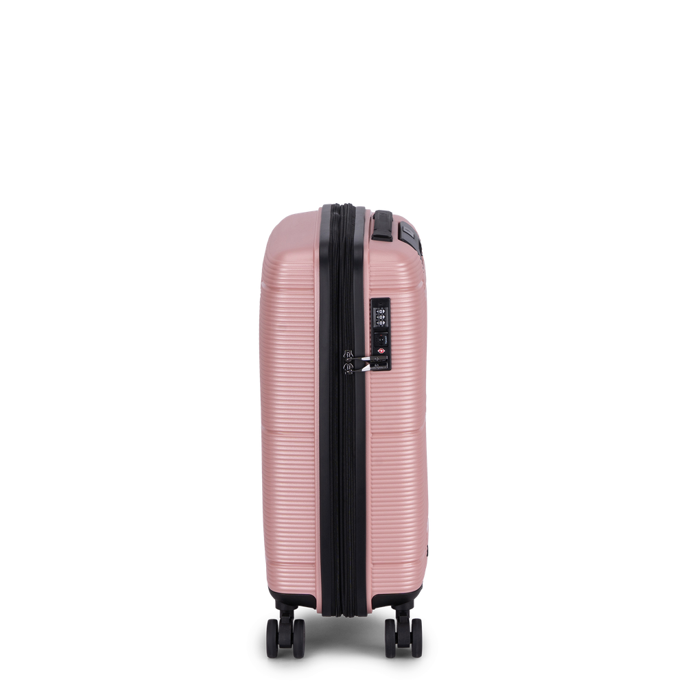 Bergen expanderbar kabinväska, 4 hjul, 55 cm, 43L