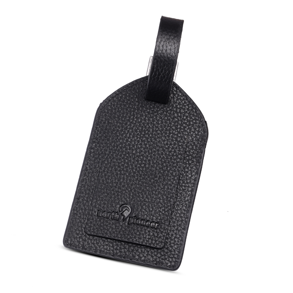 North Pioneer Bagagetag – läder