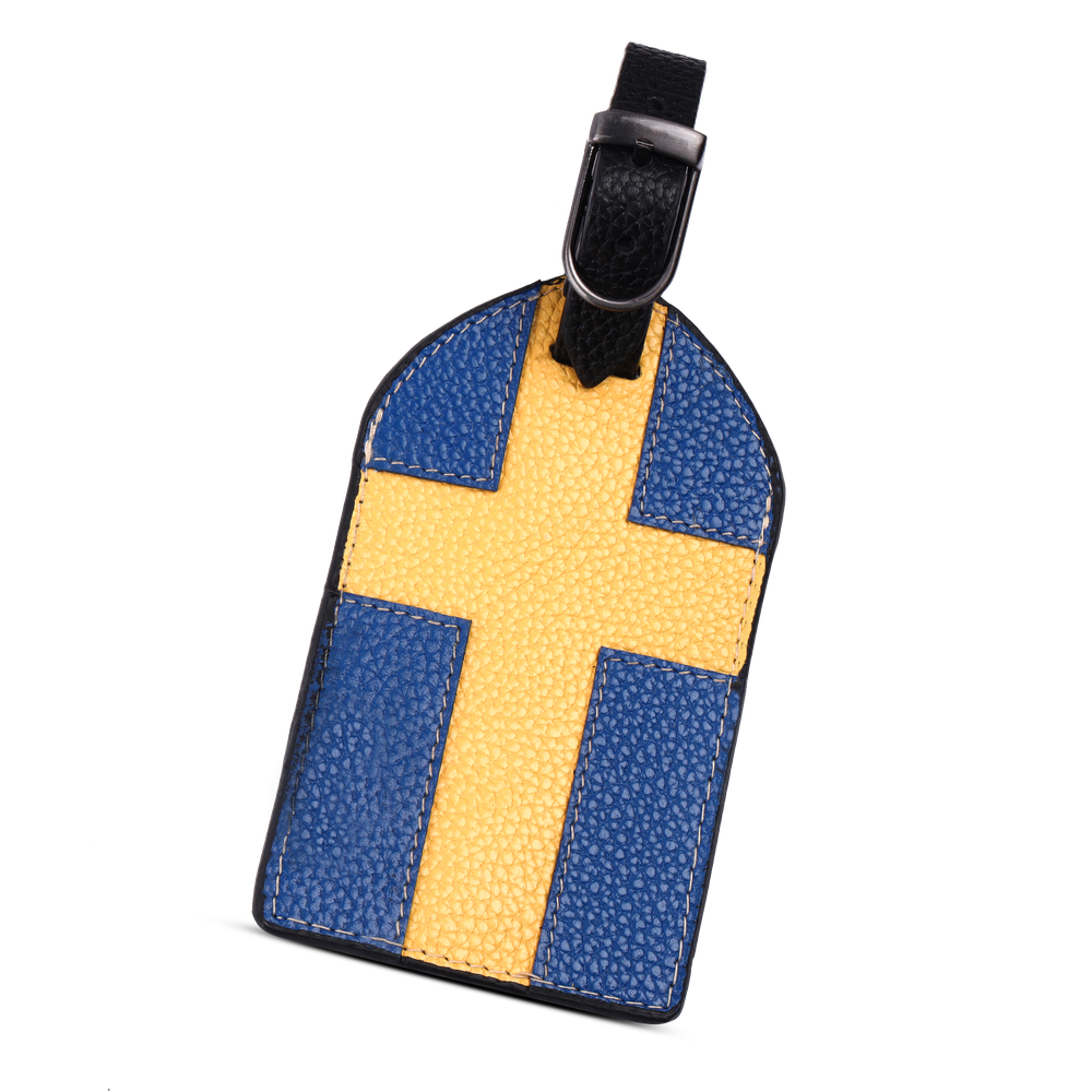 North Pioneer Bagagetag – läder