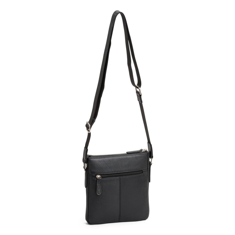 Crossbody i skinn