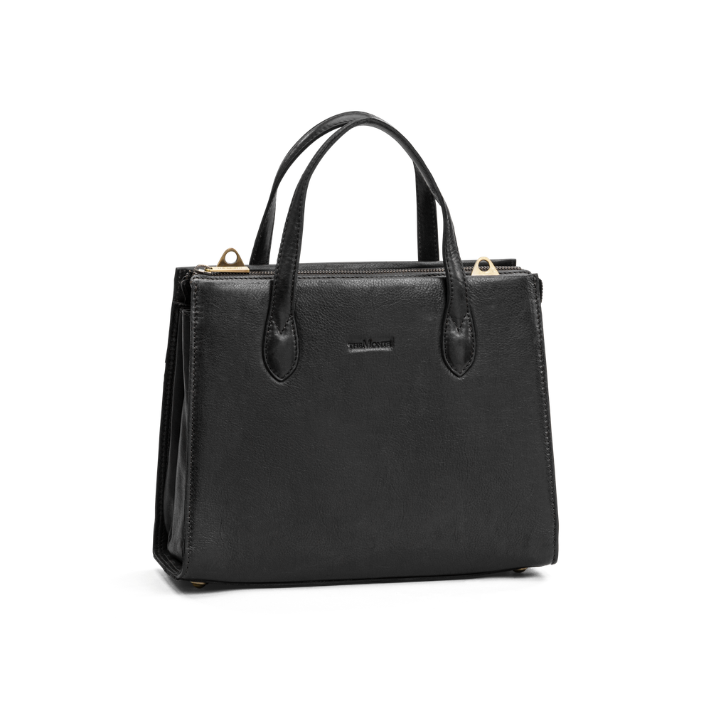 Handväska i skinn