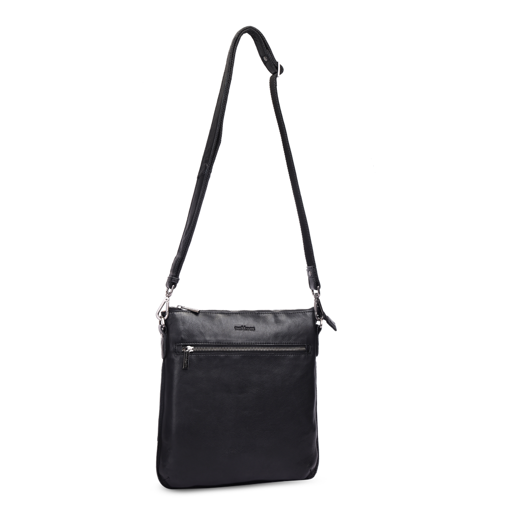 Crossbody i skinn