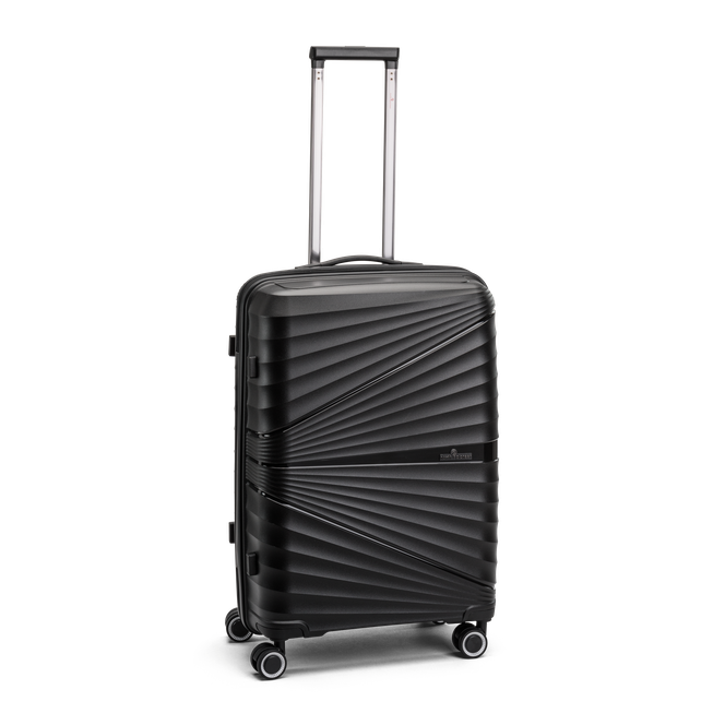 Copenhagen Koffert Medium 4 hjul, 66 cm, 66L Svart