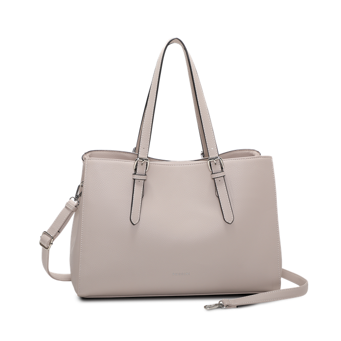 Anna håndveske med pc-lomme Beige