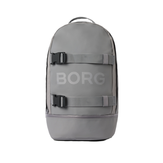 Borg Duffle Ryggsekk Brushed Nickel