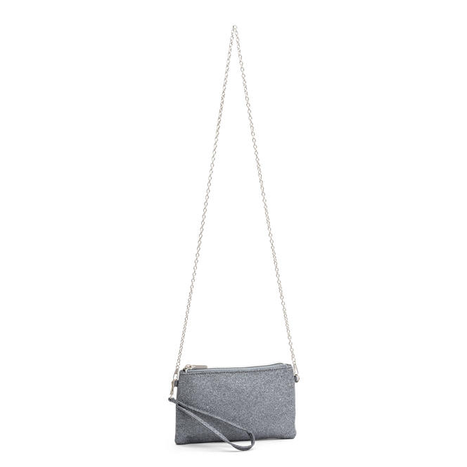 Clutch med kjettingrem Pewter