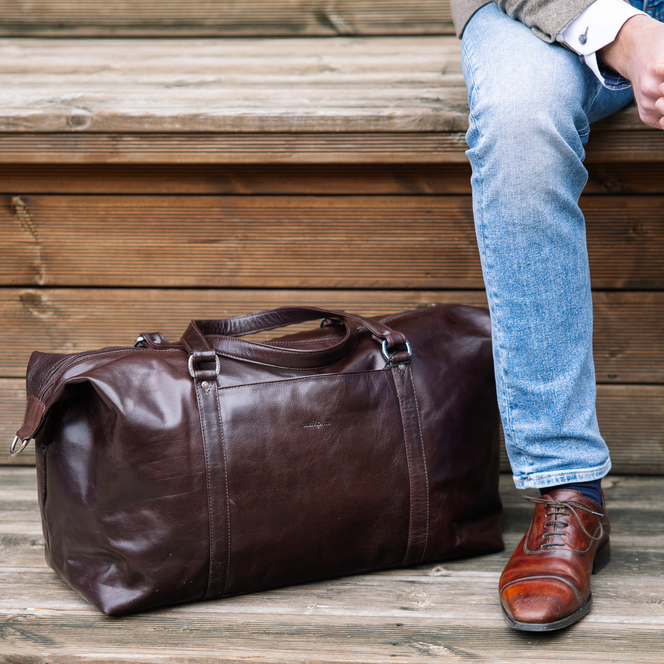 Weekend bag 28L Brun