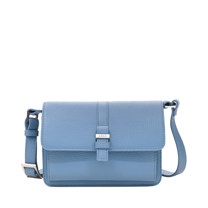Zara Cormorano crossbody-veske med spenne Sky Blu