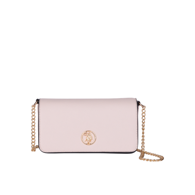 Ceremony crossbody veske Bei/tau