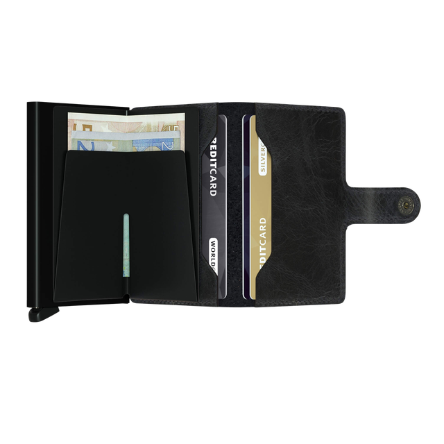 Miniwallet Vintage Black